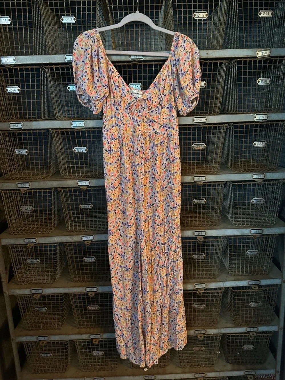 Yumi Kim Multi Floral Helen Jumpsuit Size Small 38434